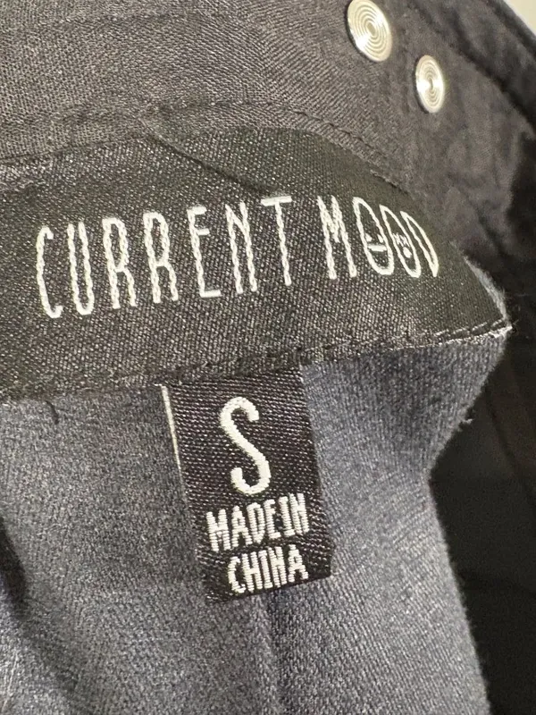 Current Mood Dolls Kill Faux Leather PLeated Mini Skirt in Black Size Small - Image 7
