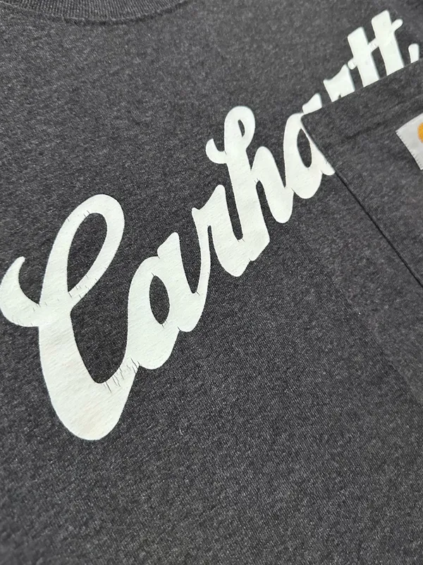 Carhartt Womens Script Logo Pocket Shirt - Image 4
