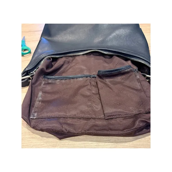 Coach Black‎ Leather Legacy Hobo Shoulder Bag Handbag 9823 Shoulder Bag - Image 9