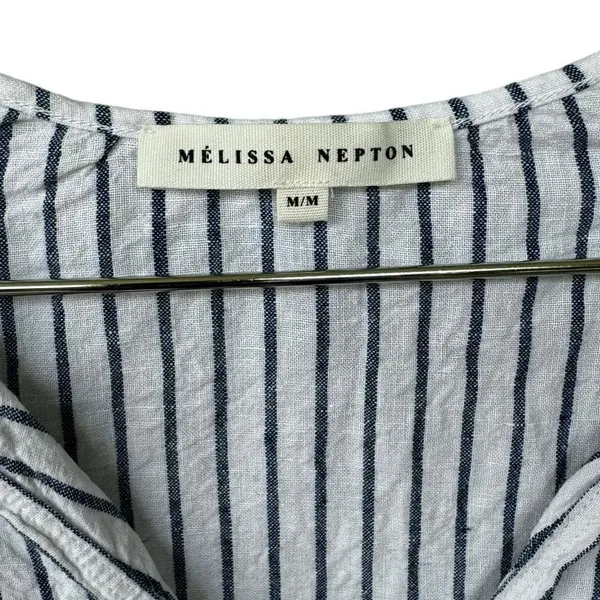 Melissa Nepton AURELIA BLOUSE M White Size M - Image 4