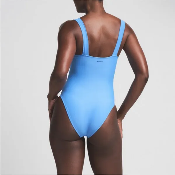 Skims Signature Swim Underwire One Piece‎ in Blue Tide NWT Size Medium - Image 8