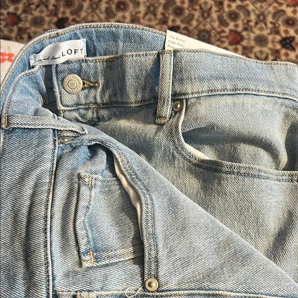 NWT The Barrel High Rise Blue Women's Jeans - Image 4