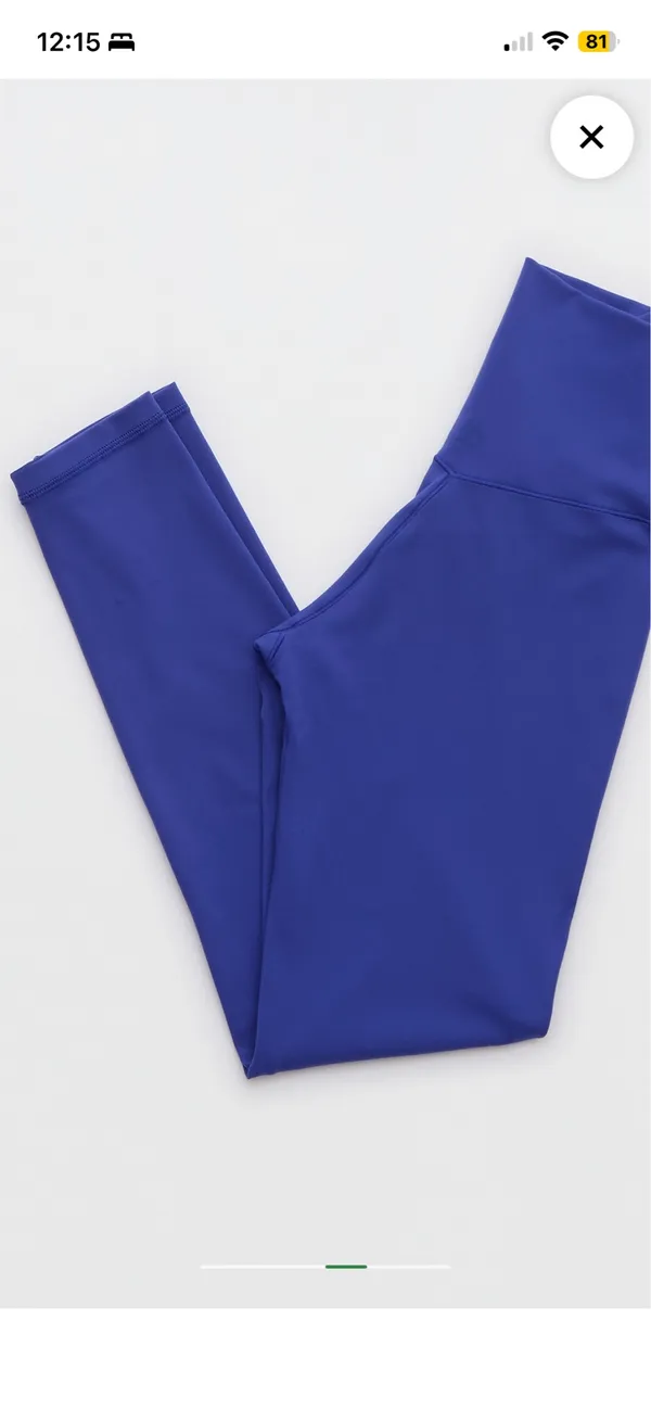 Aerie blue leggings - Image 4