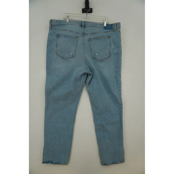Abercrombie & Fitch The 90s Straight Ultra High Rise JeansLight Wash Blue 35 20R - Image 2
