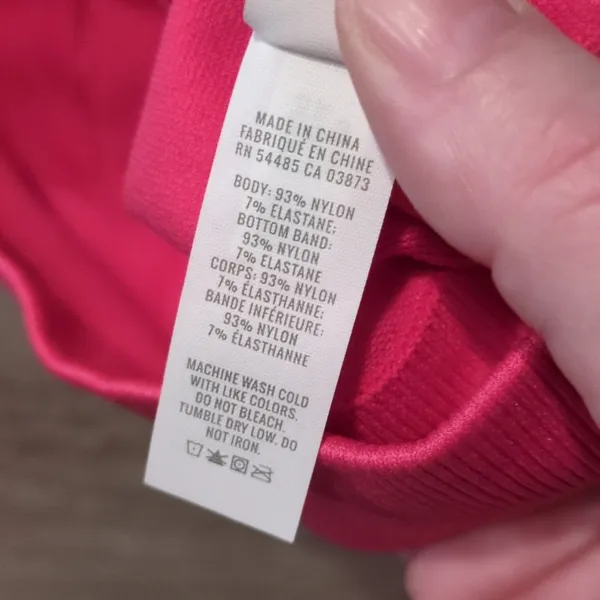 Aerie Offline Hot Pink Seamless Crop Top Size Small - Image 5