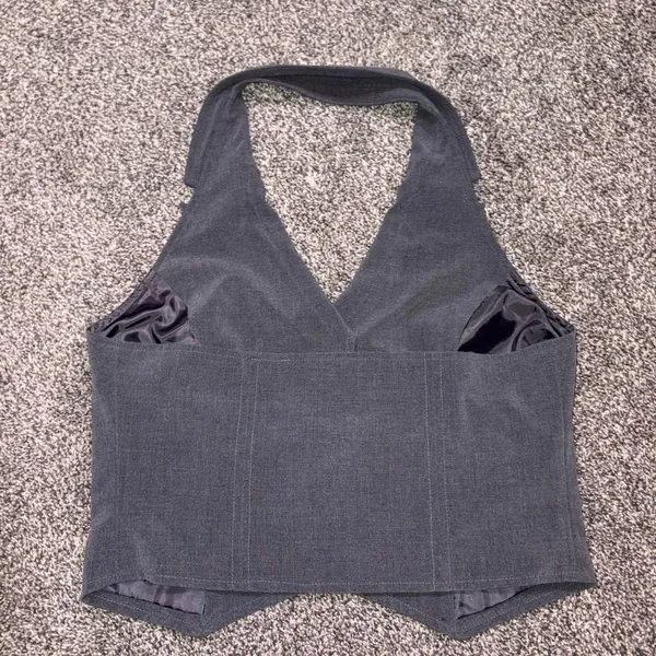 Star city grey cropped tank - Image 8