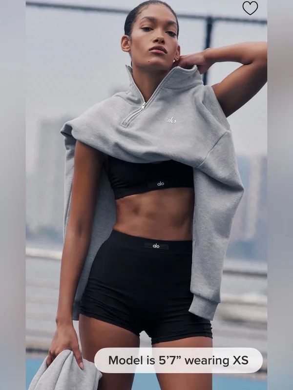 Alo Yoga NWT Alosoft Sincere Micro Shorts Black Size L - Image 4