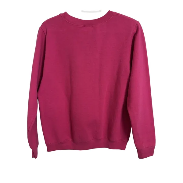 Pink Pony Horse Rhinestone Homemade Crewneck Sweatshirt S Equestrian Cowgirl - Image 2