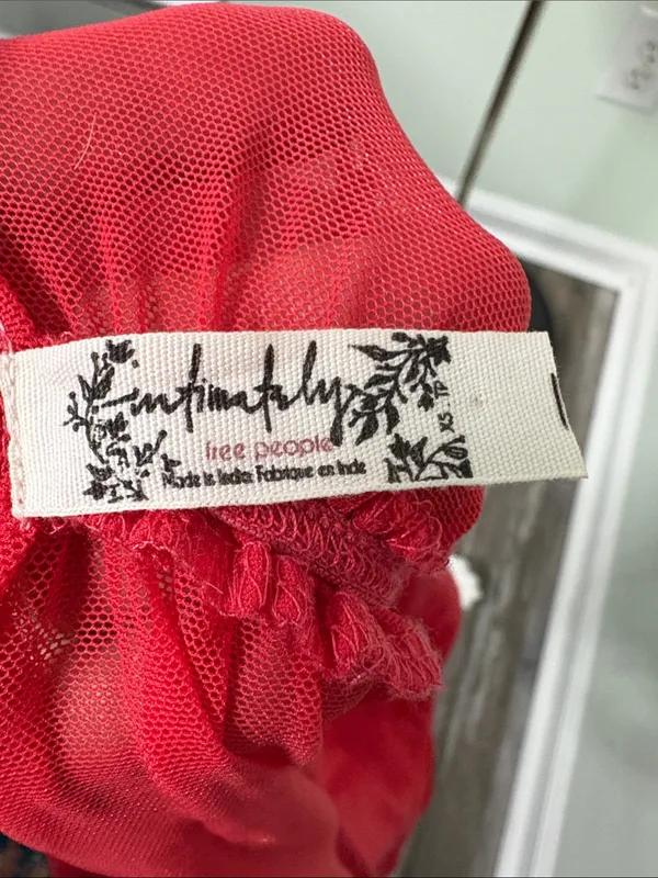 Free People All I think about brami red XS - Image 7