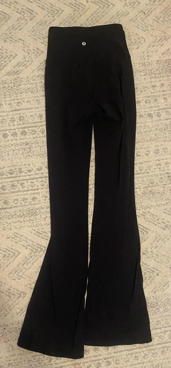 Black Lululemon Align Leggings Size 2 Tall - Image 2