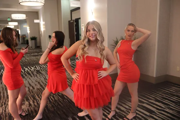 Red Dress Beginning Boutique - Image 3