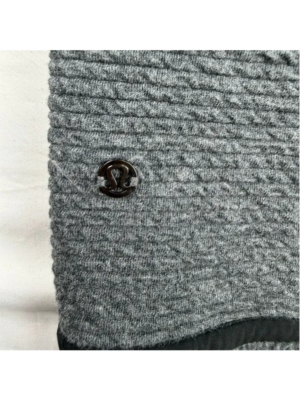 Lululemon Athletica On Repeat Dress Size 6 Heathered Grey Oversized Athleisure - Image 3