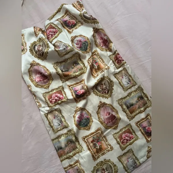 Dolls Kill Sugar Thrillz Regal Moments Slip Dress - Image 2