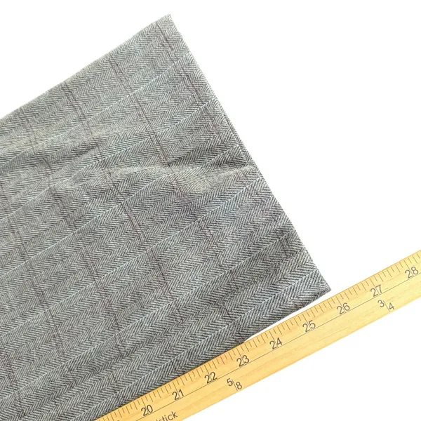 Loft High Rise Wide Leg Gray‎ Sailor Plaid Pants Womens 12 Academia Preppy Office NEW - Image 9