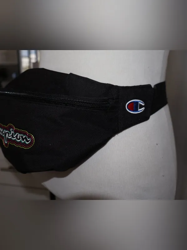 Champion Sports Canvas Waist Bag / Cross Body /Fannypack Vintage - Image 3