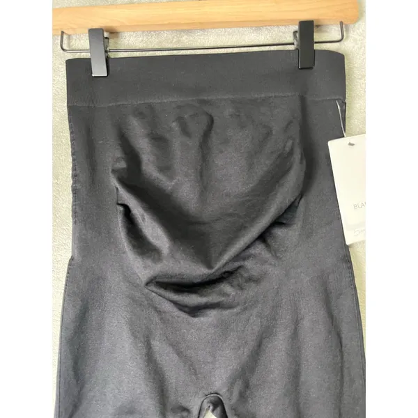 BLANQI Everyday Maternity Belly Support Leggings Deepest Black Medium M New - Image 2
