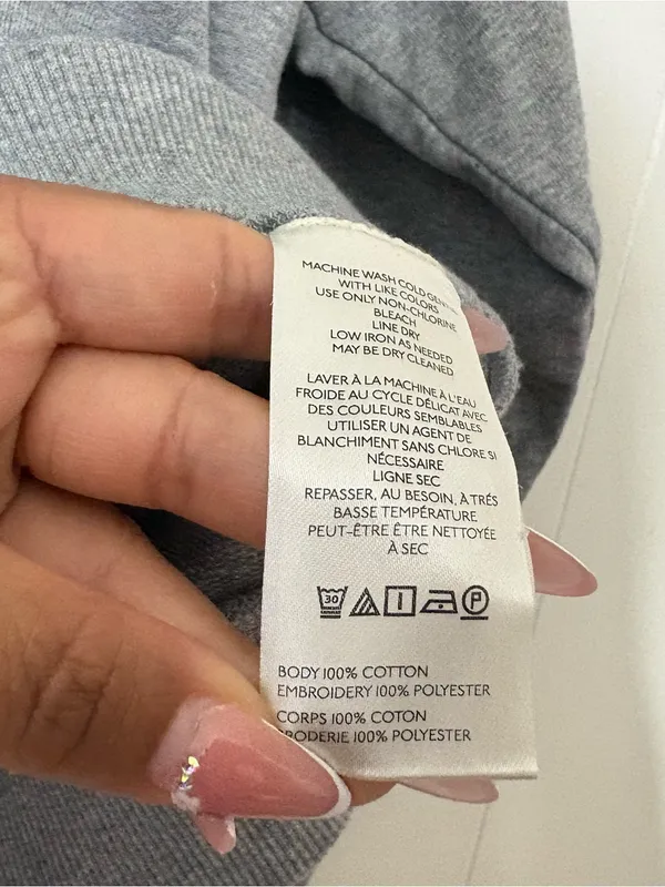 Maeve x Kaylee Watai Philly Graphic Sweatshirt Gray Green Crewneck Pullover S - Image 7
