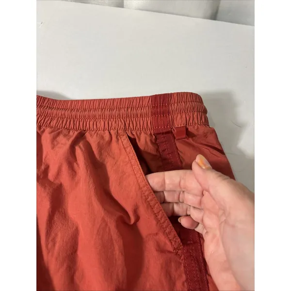 Athleta‎ Expedition Women Size 2 Nylon Shorts Etruscan Red Hiking Trail Outdoors - Image 4