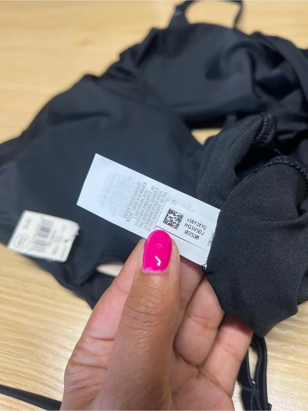 Aerie Twist Cutout One Piece Swimsuit Black Size M NWT - Image 11