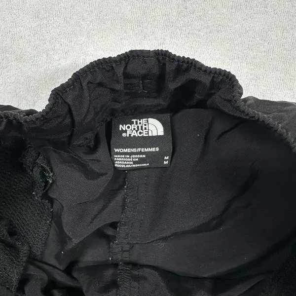 The North Face Women’s Black Running Shorts Size M Elastic Waist Athletic - Image 3