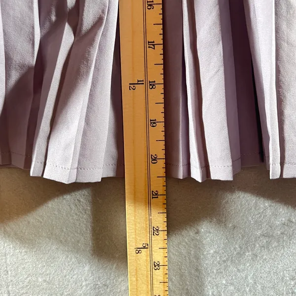 765 | Quince Pleated Active Performance Tennis Golf Skort‎ Purple Womens XL - Image 5
