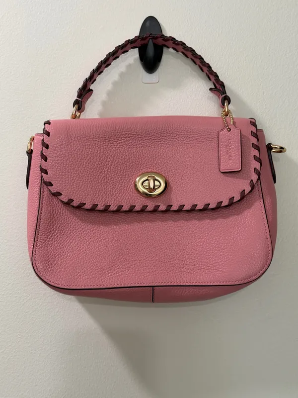 Coach Marlie Top Handle Satchel/crossbody in Bubblegum - Image 4