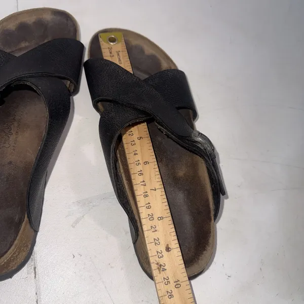 Birkenstock Birki's Black Criss Cross Strap Sandals EU: 39 US Size W8 M6 - Image 10