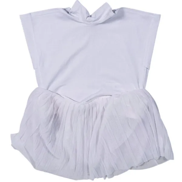 Alo Yoga Flirty Mesh Tennis Skort Size XXS White Pleated Pickleball Golf Sporty - Image 4