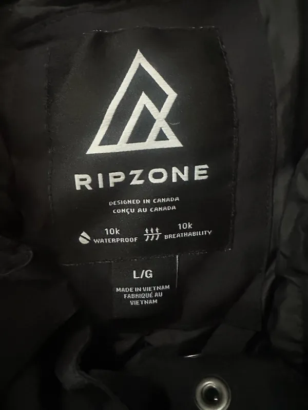 Rip zone snow pants size L Black Size L - Image 3