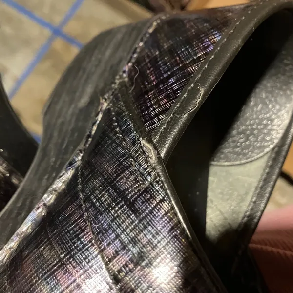 Dansko clogs black multicolored metallic women's size 37 6.5 nursing‎ work shoes - Image 9