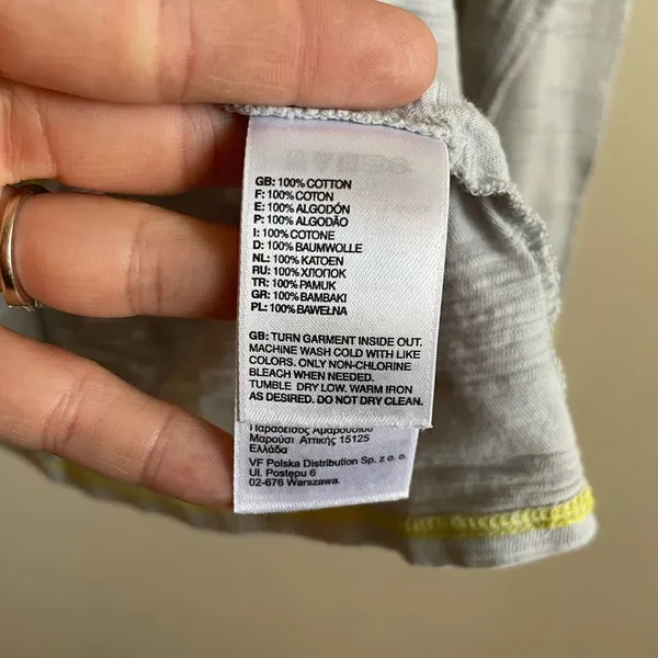 The North Face gray white long sleeve top‎ - Image 7