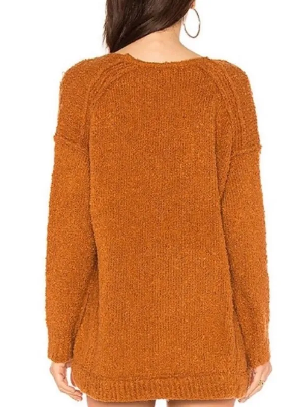 Free People Lofty V-neck Sweater - Image 10
