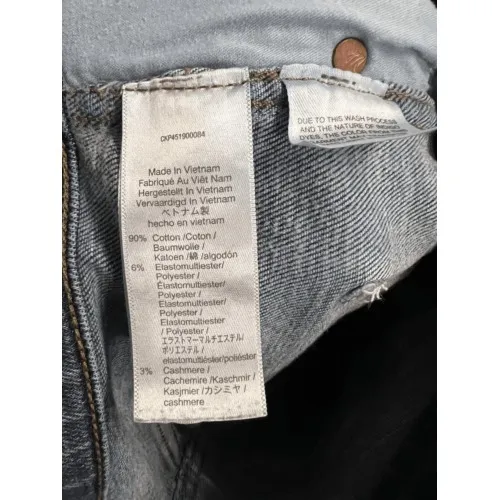 Madewell Womens Skinny Jeans‎ Size 26 10" High Rise Blue Denim Stretch Pants - Image 7