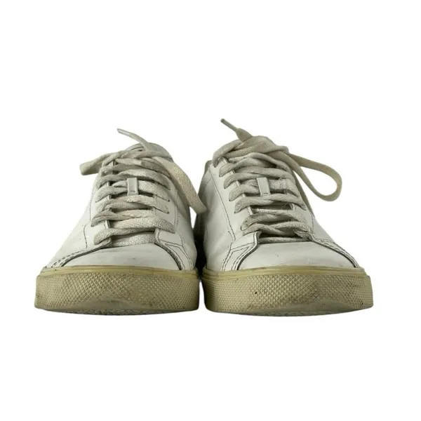 Veja Esplar Women's White Lace Up Low Top Leather Casual Sneaker Shoes Size 7 - Image 2