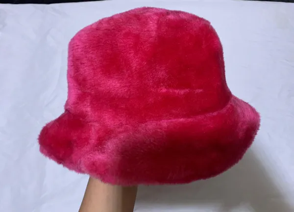Pink Furry Hat - Image 4
