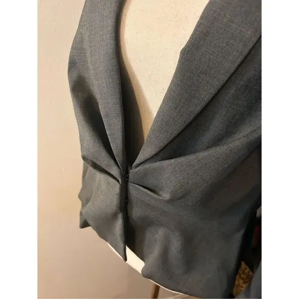 Express blazer stylish size 14 gray - Image 2