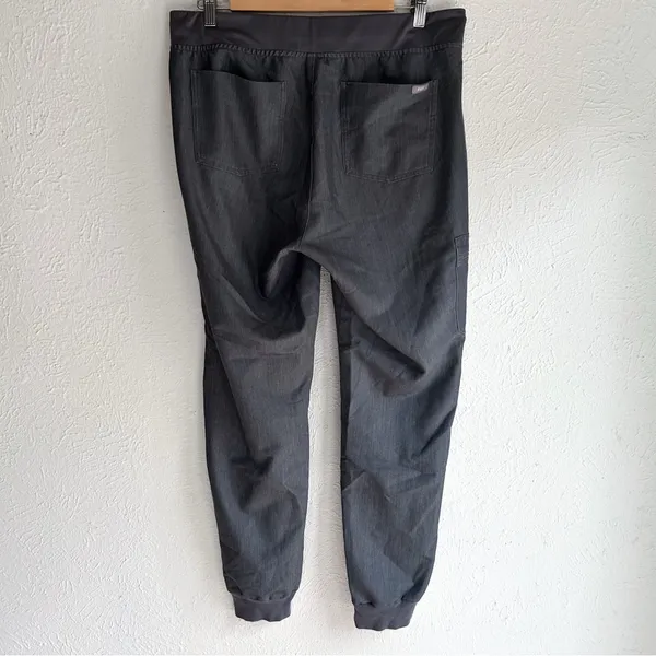 Figs Zamora Jogger Scrub Pants Charcoal Gray Sz Large Tall - Image 2