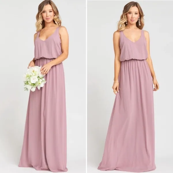 Show me Your Mumu SMYM Kendall maxi dress in antique rose NEW WOMENS XS - Image 6