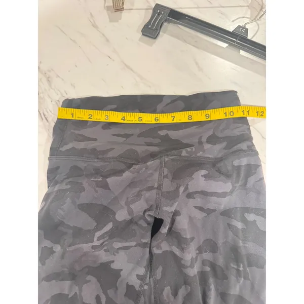 Lululemon Align High Rise‎ Leggings Camo Deep Coal Multi Size 4 25" Inseam - Image 5