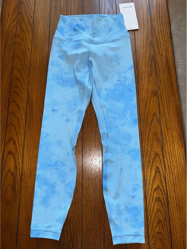 Lululemon Align High-Rise 25” Smoothie Wash Blueberry Size 4 NWT - Image 3