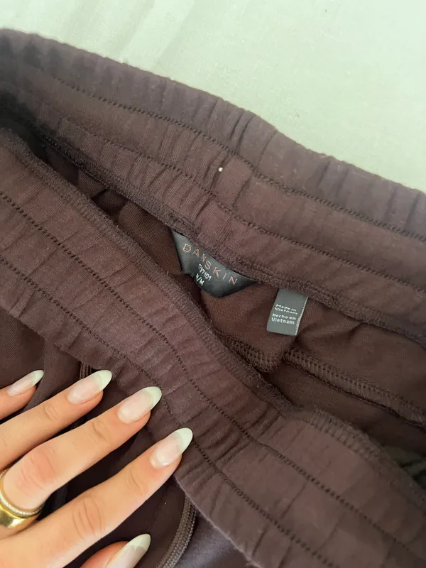 Brown Drawstring Joggers - Image 4