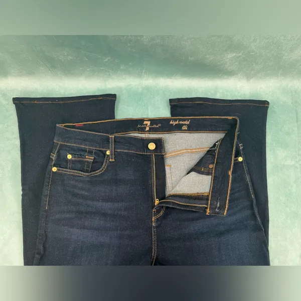 7 for all Mankind Ali Denim 33 - Image 5