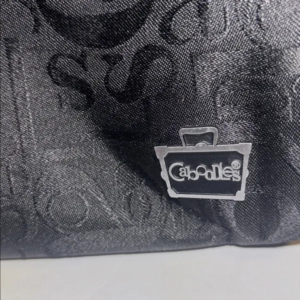 Caboodles Brand Black Envy Dr Bag & Zip Pulls Double Zip - Image 5