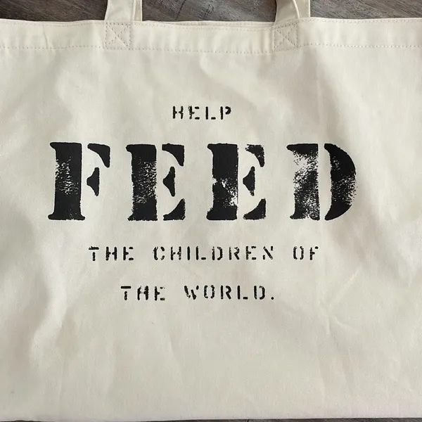 Feed canvas tote NEW Black - Image 2