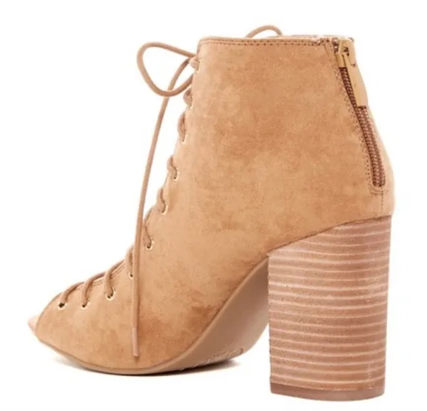 Chinese Laundry Biggest Lace Up Heel Booties - Image 3