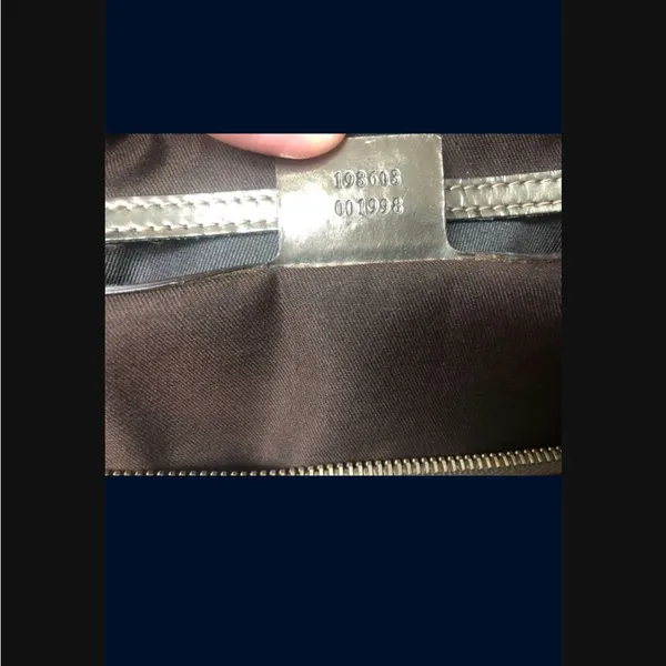 Authentic Gucci Brown and Bronze Supreme GG monogram Boston Bag - Image 8