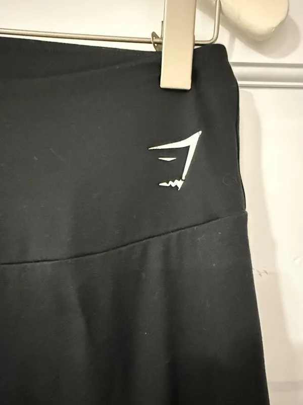 Gymshark Black Athletic High-Waist Dry Women’s Performance Leggings Size M - Image 3