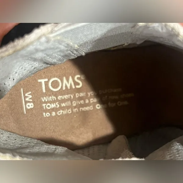 TOMS Majorca Grey Suede Peep Toe Block Heel zip up Bootie Size Women's W8 - Image 11