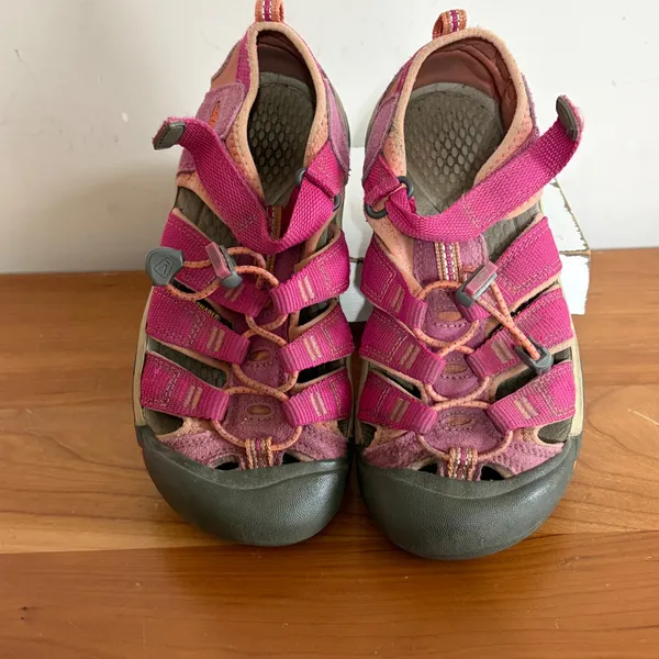 Keen Newport H2 Pink Purple Hiking Water Sandals Women 5 Big Kids 3 1014267‎ - Image 3