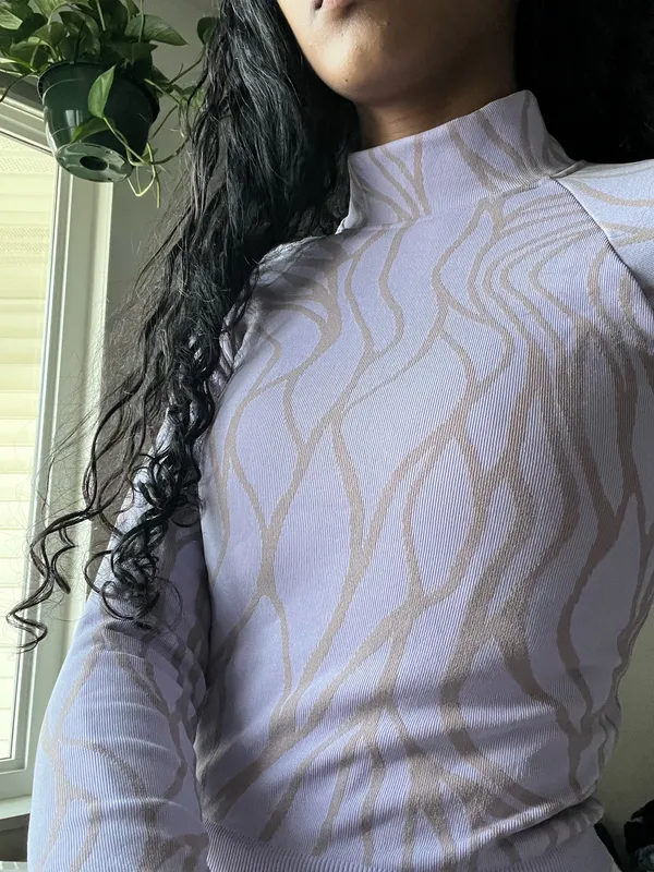 Lilac long sleeve top - Image 5